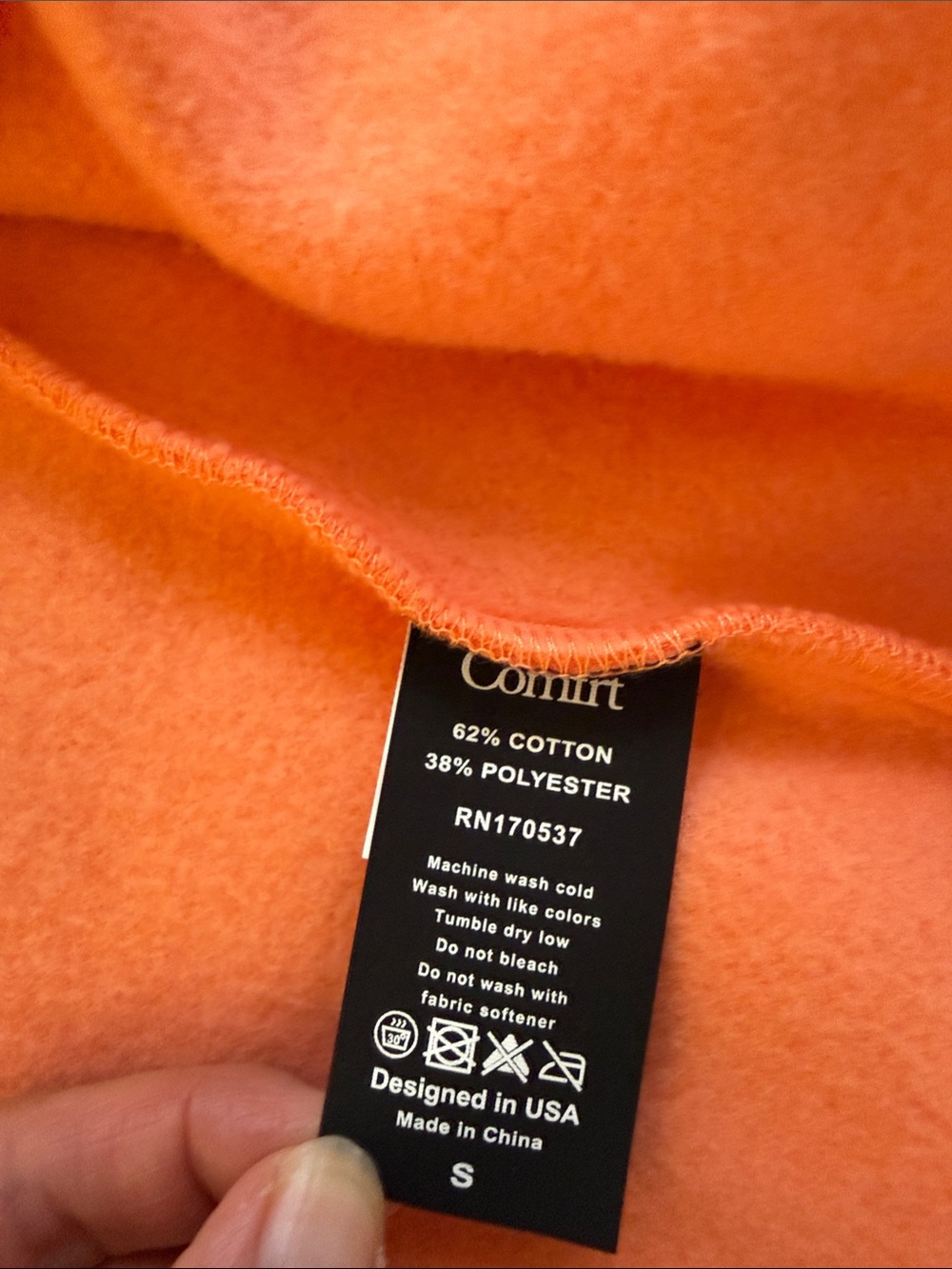 Women's Coral Zip-Up Hoodie - Picture 10 of 12